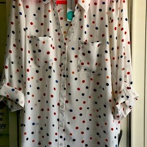 Fortune + Ivy Button Down Blouse!